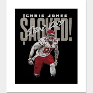 Chris Jones Kansas City Stone Cold Sacked Posters and Art